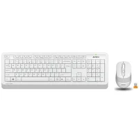 Комплект клавиатура + мышь A4Tech Fstyler FG1010 (белый/серый) фото 1